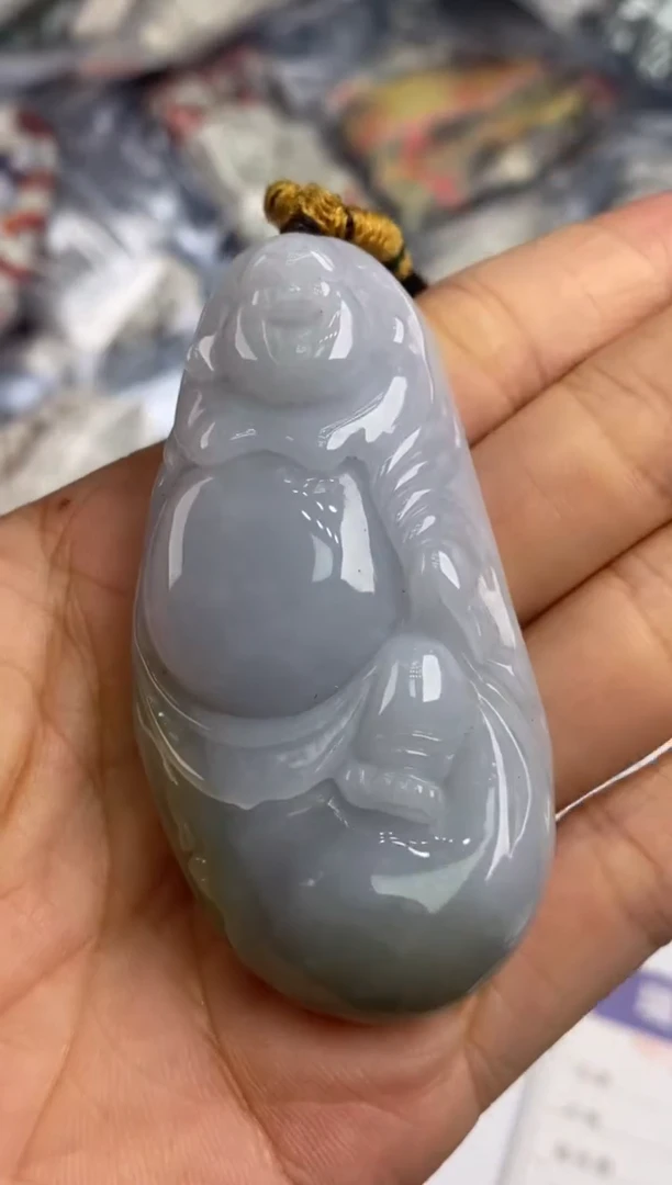 未镶嵌挂件翡翠303240     多人