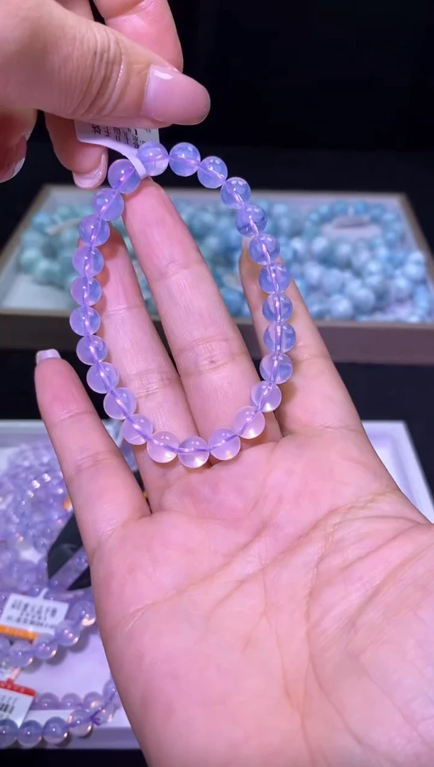 未镶嵌手链水晶紫玉晶单圈-A01-多样性发其一