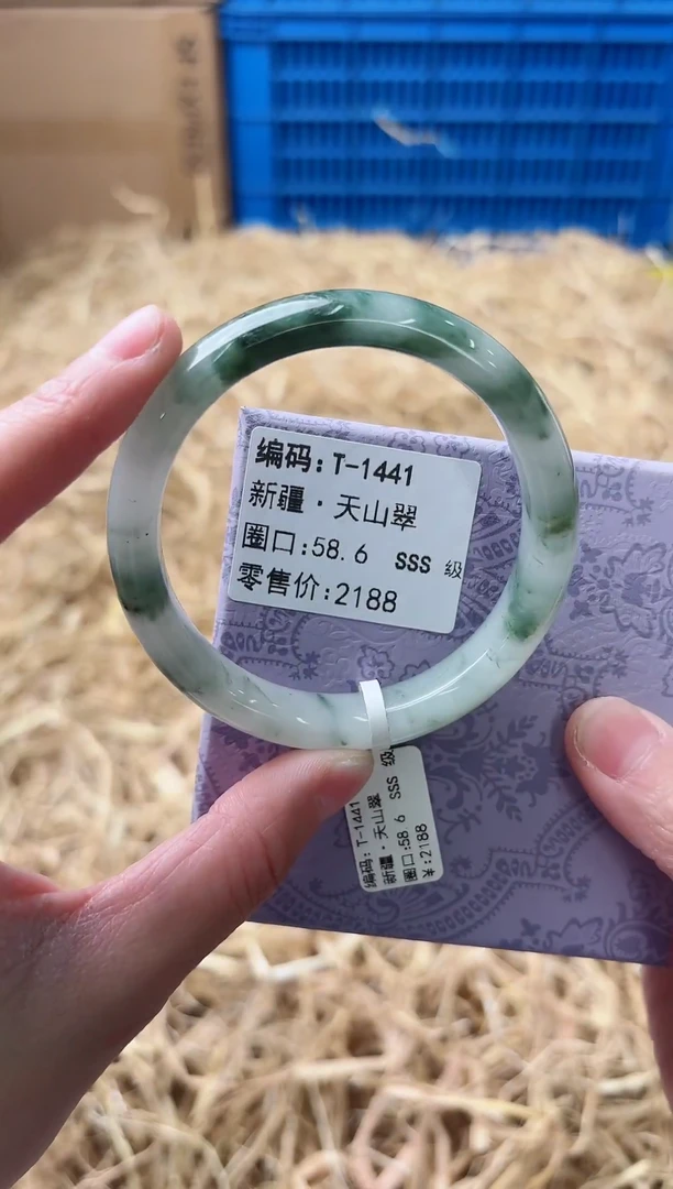 未镶嵌手镯石英质玉T-1441