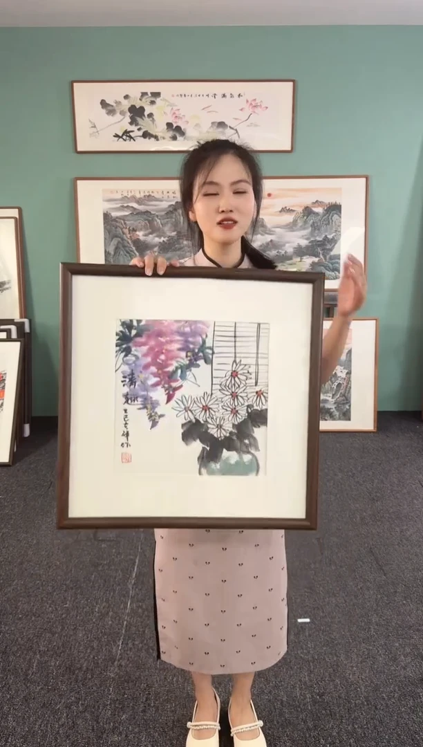 国画清趣 50*50 孙吉祥