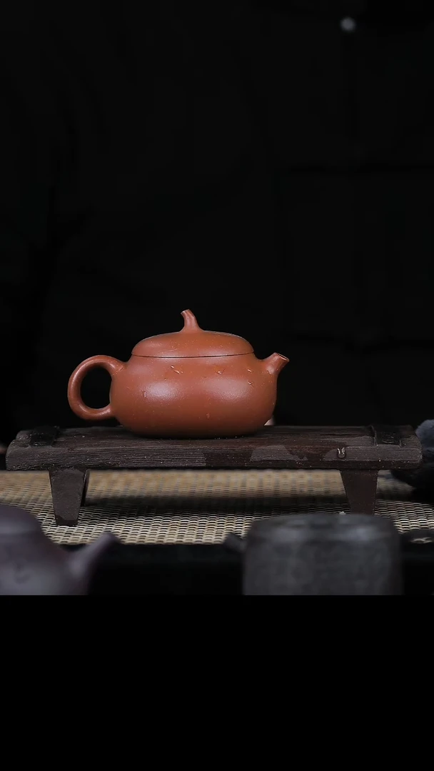 【闪购商品】手工原矿红降坡茄段（超薄胎）110cc