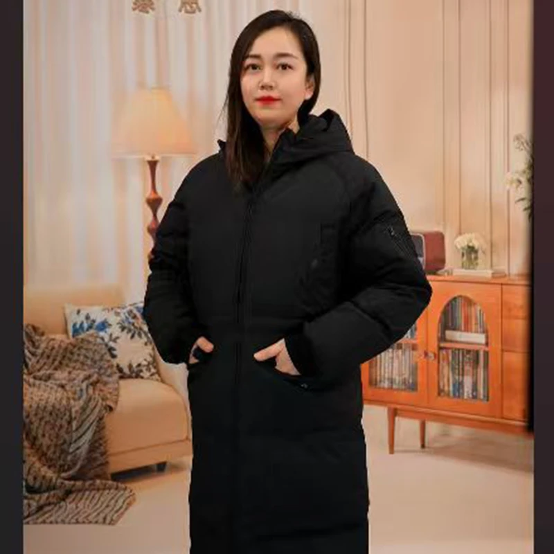 HANSI/寒思羽绒服 8578 时尚长款羽绒服