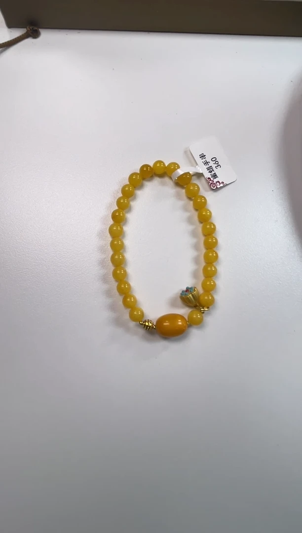 手串琥珀未镶嵌花**?手串 琥珀 未镶嵌 花*?