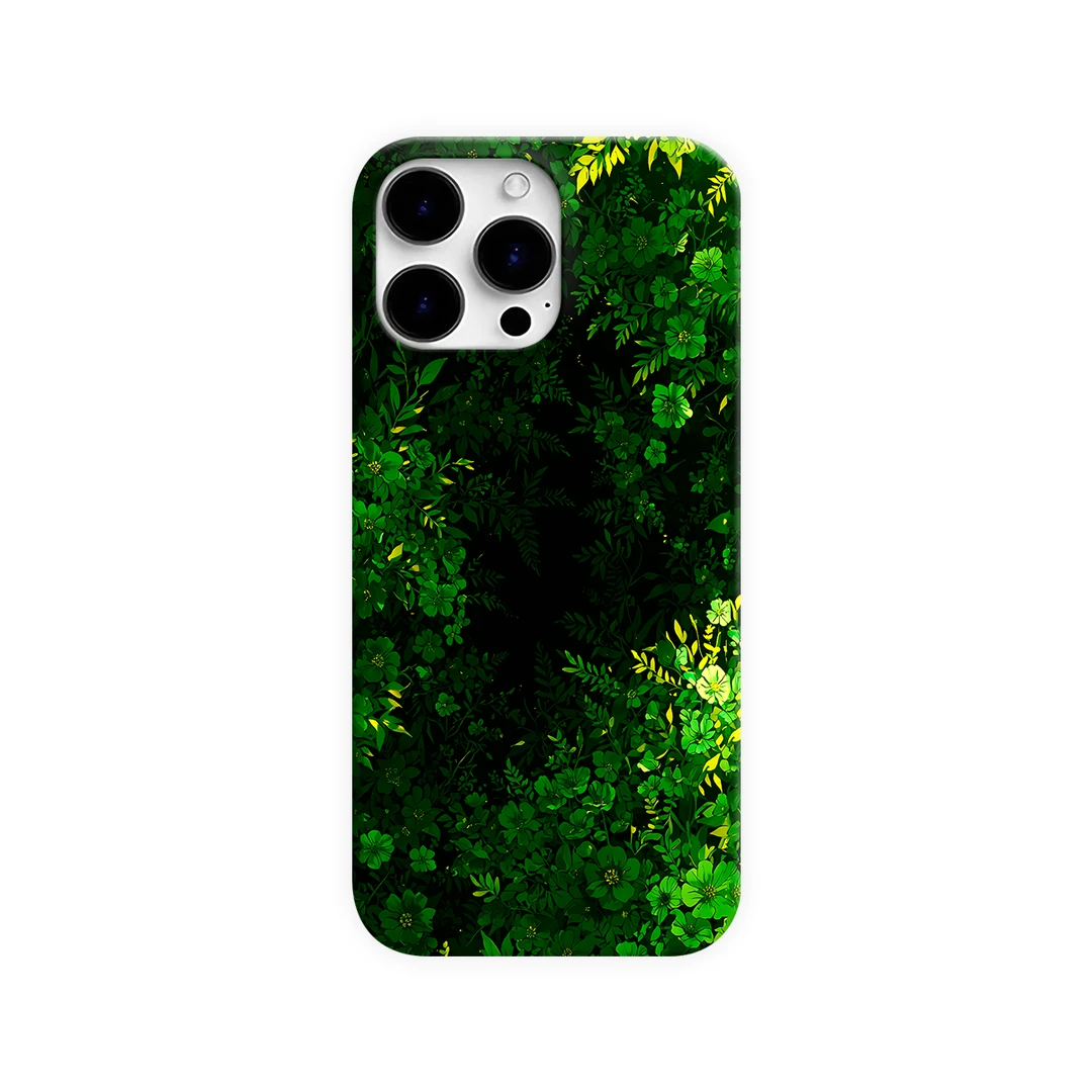 绿野花境手机壳适用于苹果17promax华为mate荣耀vivo小米oppo一加