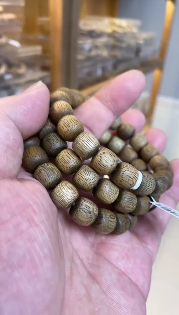 【闪购商品】沉香手串文莱老型单圈1.1多样性发其一