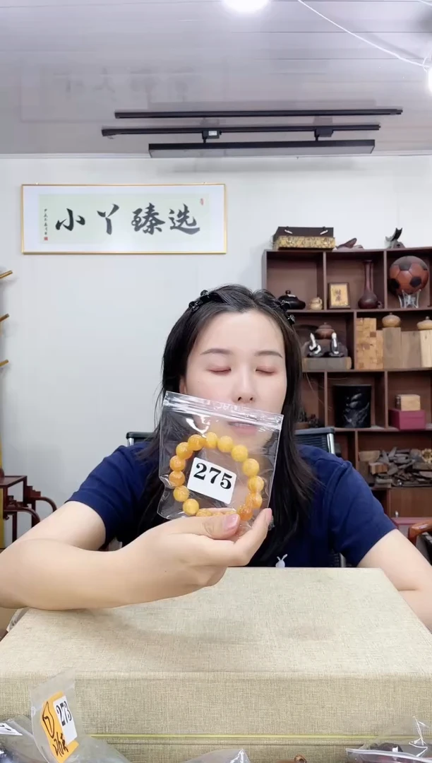 乌木类端景台274蜜拉单圈串木木木木26g
