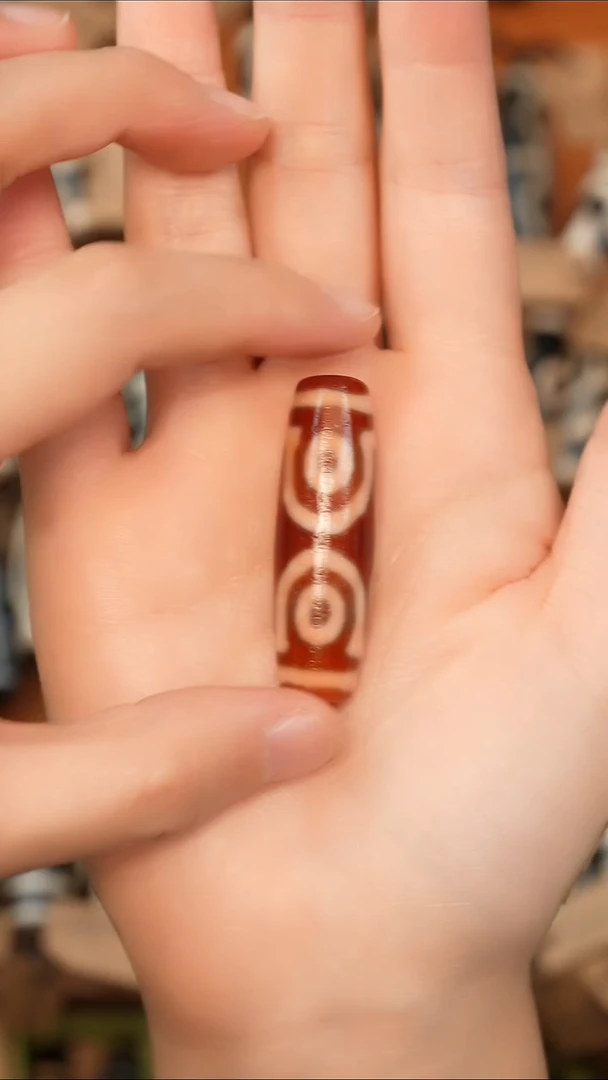 未镶嵌天珠玛瑙/玉髓人*疯天珠