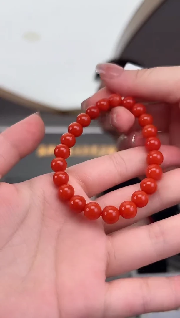 南红玛瑙未镶嵌颈饰南红手串8mm-59-多样性发货 发其一