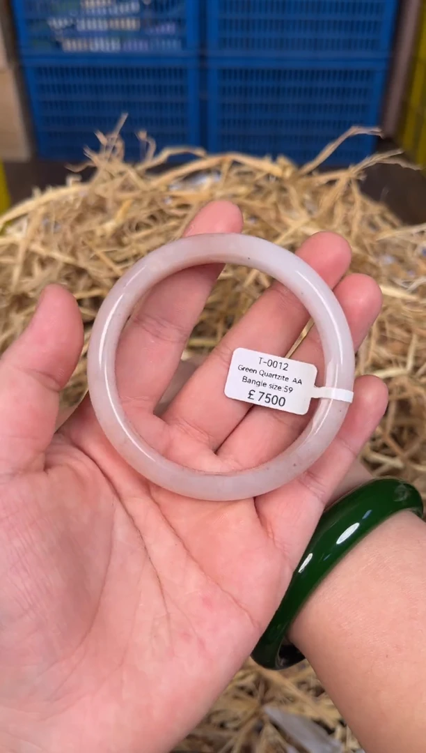 未镶嵌手镯石英质玉T0012