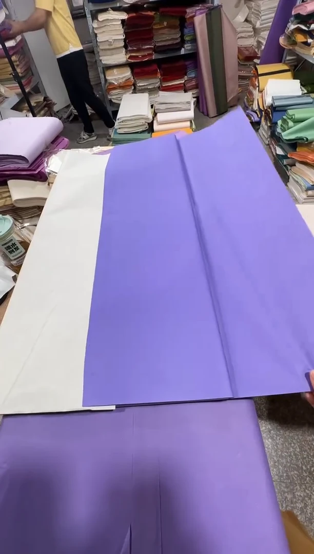 四尺50张龙胆紫雁皮罗纹