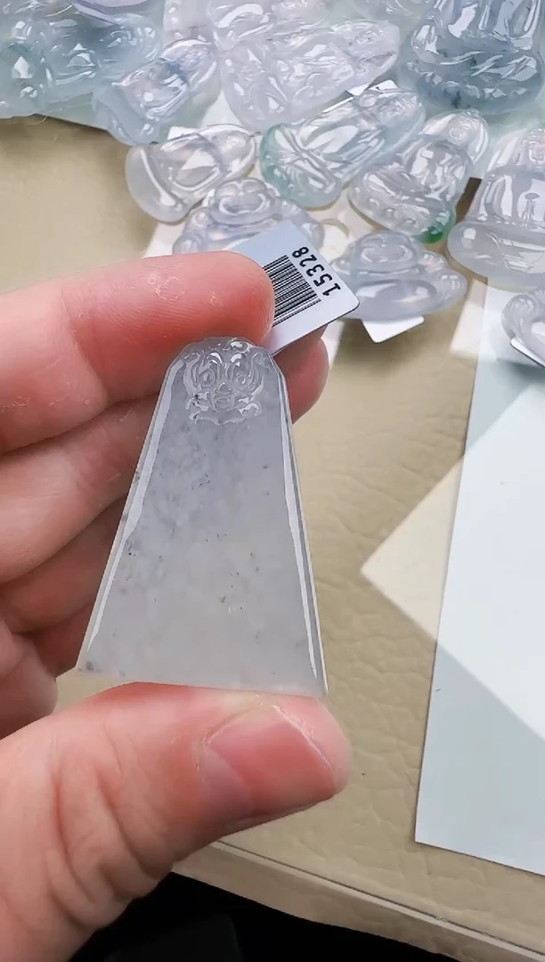 颈饰未镶嵌翡翠缅甸翡翠a货