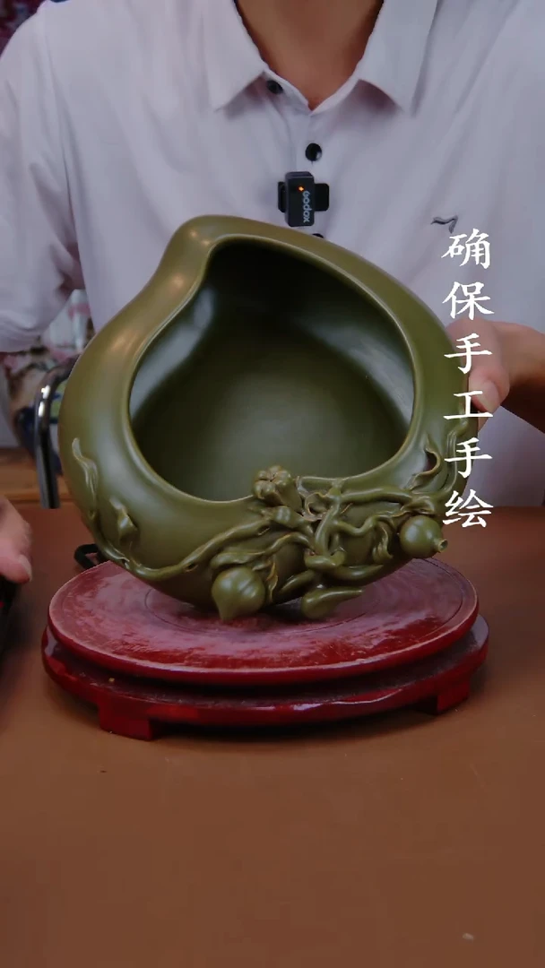 摆件景德镇手工手绘陶瓷摆件50