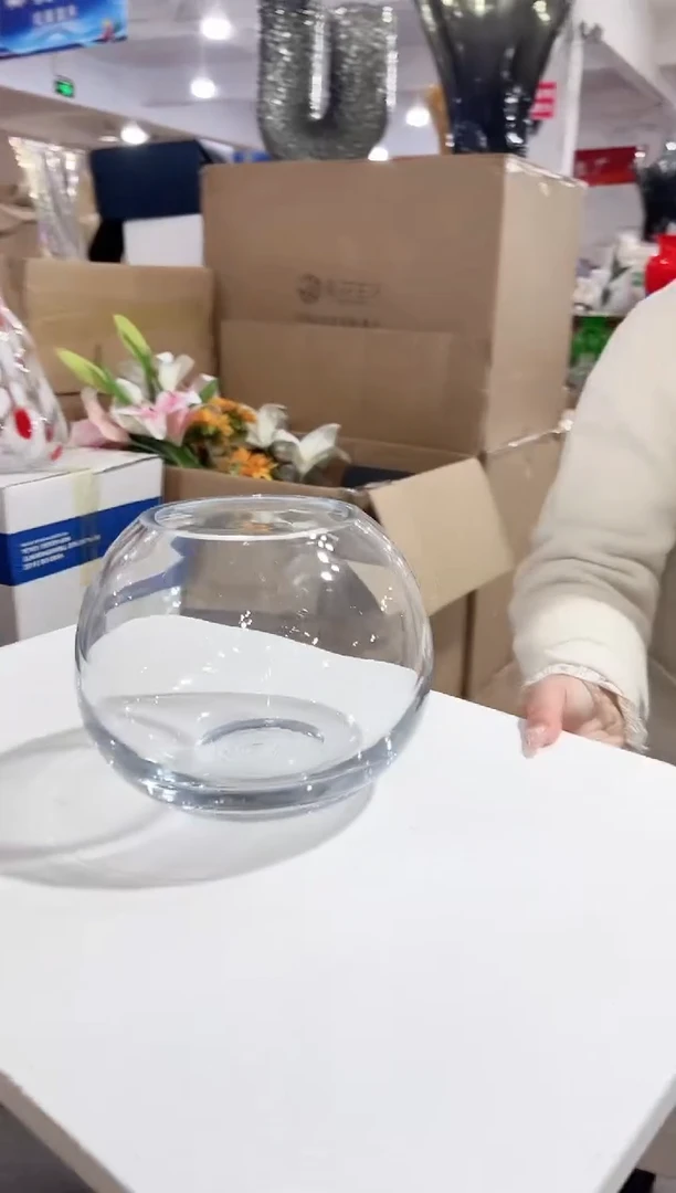 【闪购商品】玻璃花伴你花瓶微瑕-FE5J1