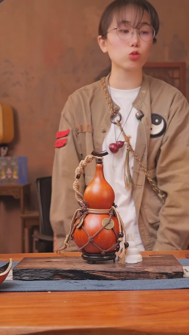 610号链接精品大漆葫芦现货现发[一物一拍]