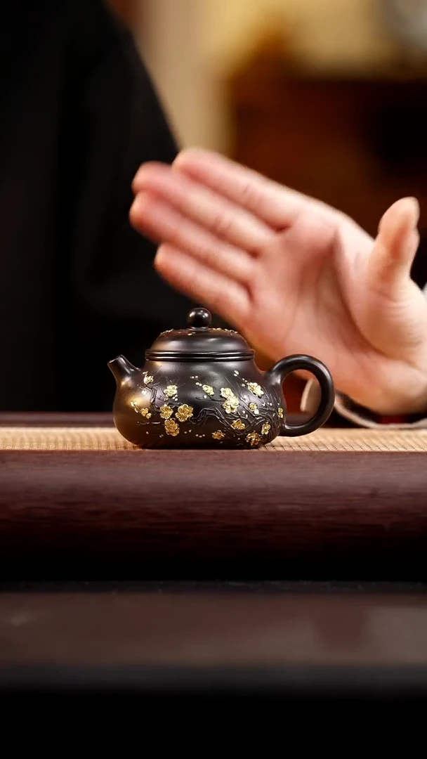 茶壶紫砂朱泥捂灰容天