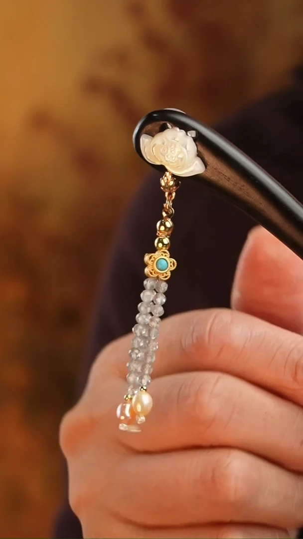 未镶嵌发饰玛瑙/玉髓颜色有深有浅随机发