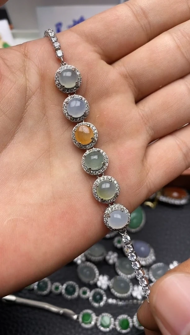 未镶嵌手链翡翠2988