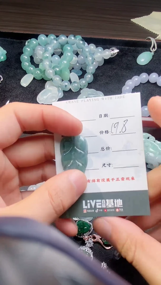 【闪购商品】翡翠颈饰未镶嵌11111111111111