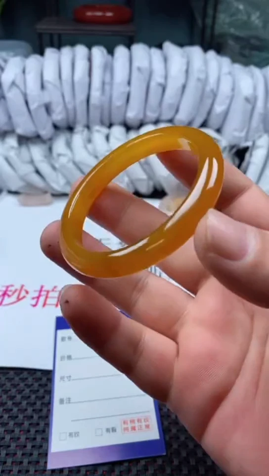 【闪购商品】玛瑙/玉髓手镯未镶嵌117-55多样性发货看清圈口下单