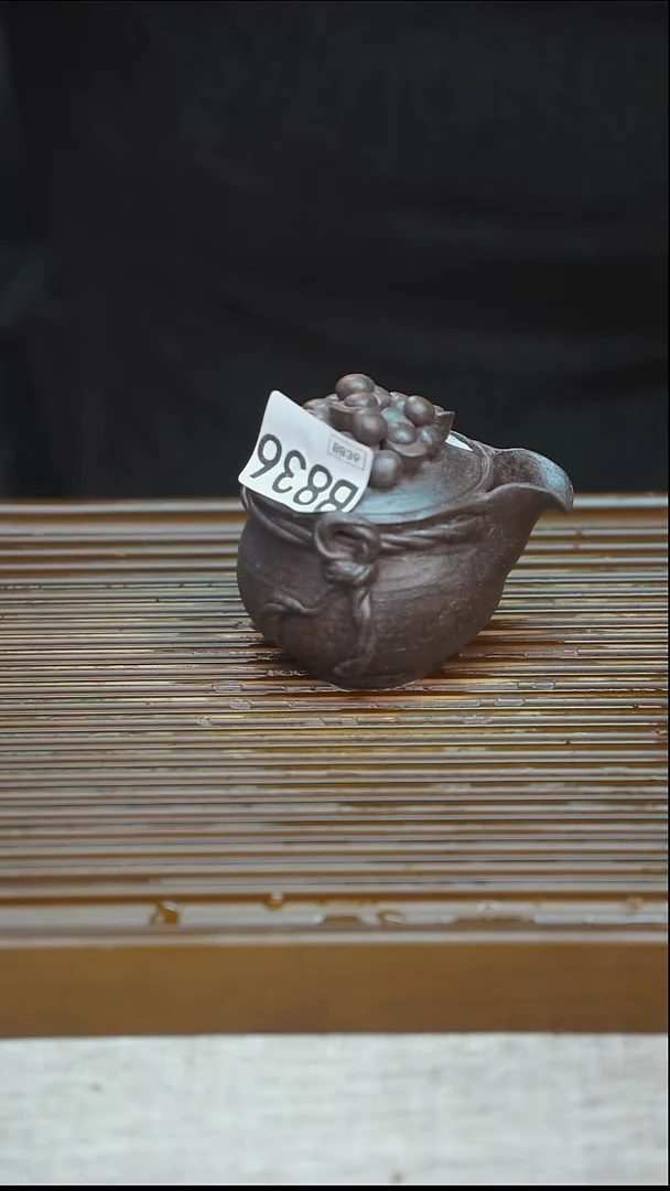 纯手工粗陶茶具每一只不一样