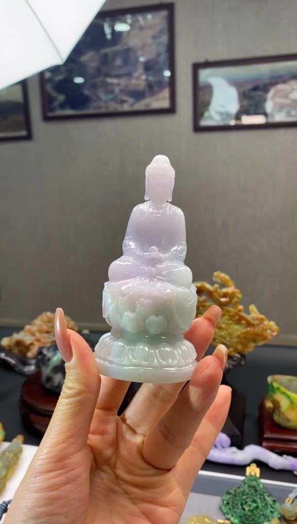 【闪购商品】翡翠摆件未镶嵌翡翠佛祖摆件