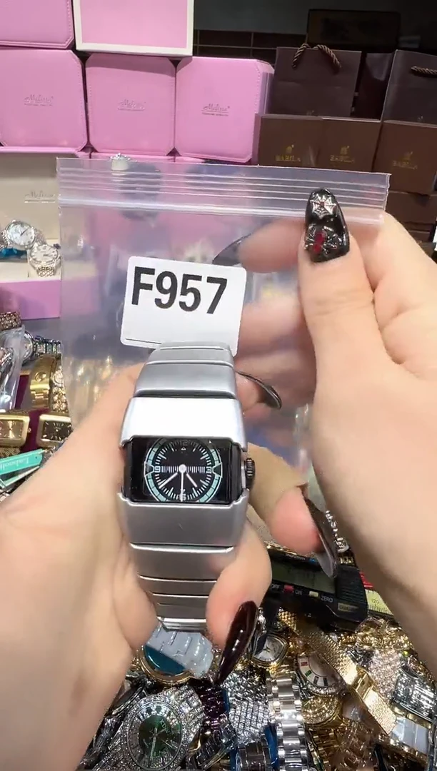 石英机芯不锈钢不锈钢直播定闪专用