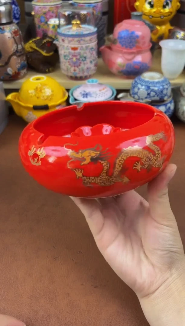 陶瓷茶具摆件旅行套组