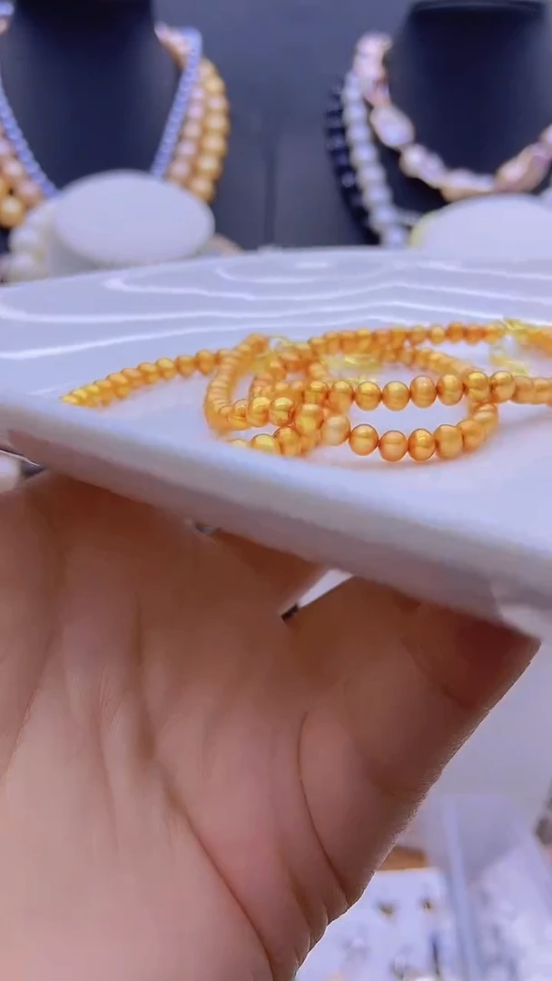 未镶嵌淡水珍珠原创设计5