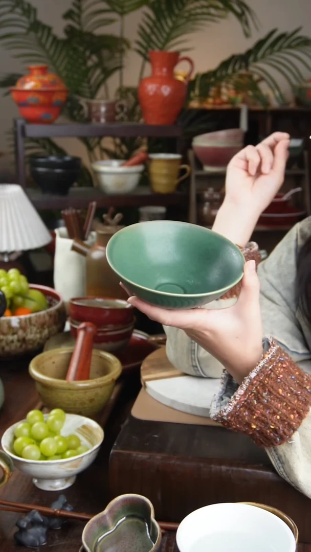 碗景德镇手工高温餐具1034