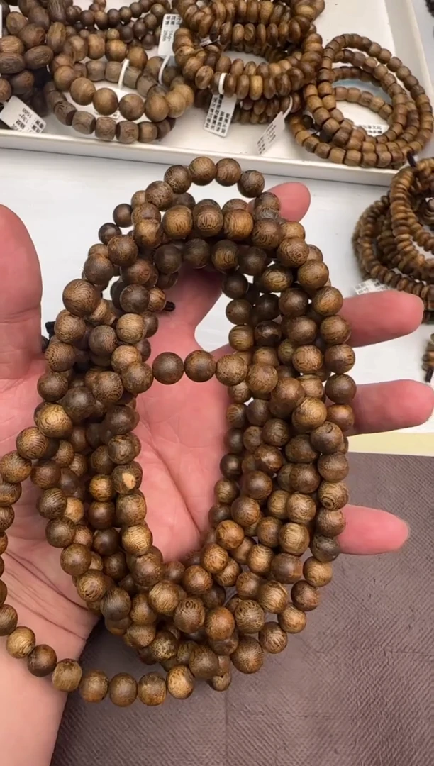 【闪购商品】沉香手串99沉窖藏级莞香绿棋圆珠9mm多样性发1