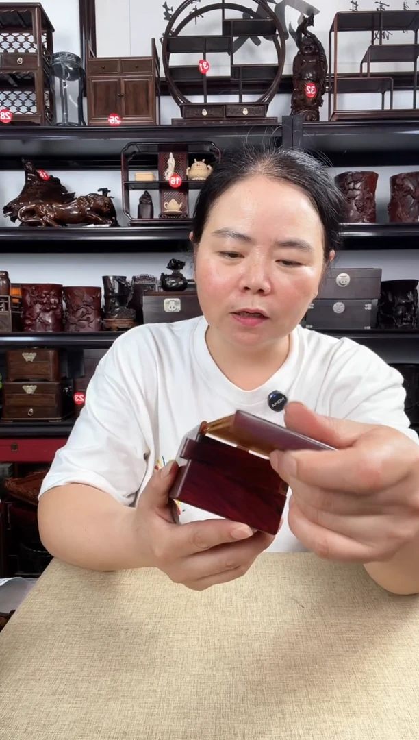 木小机关盒老李红木工艺品