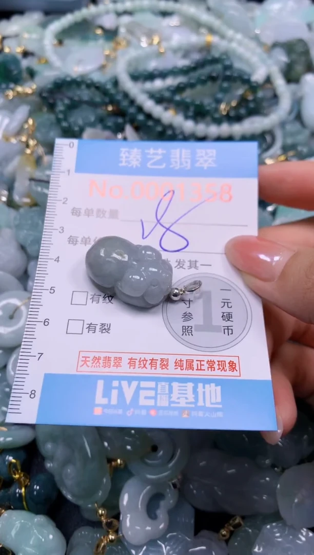 颈饰未镶嵌翡翠1358