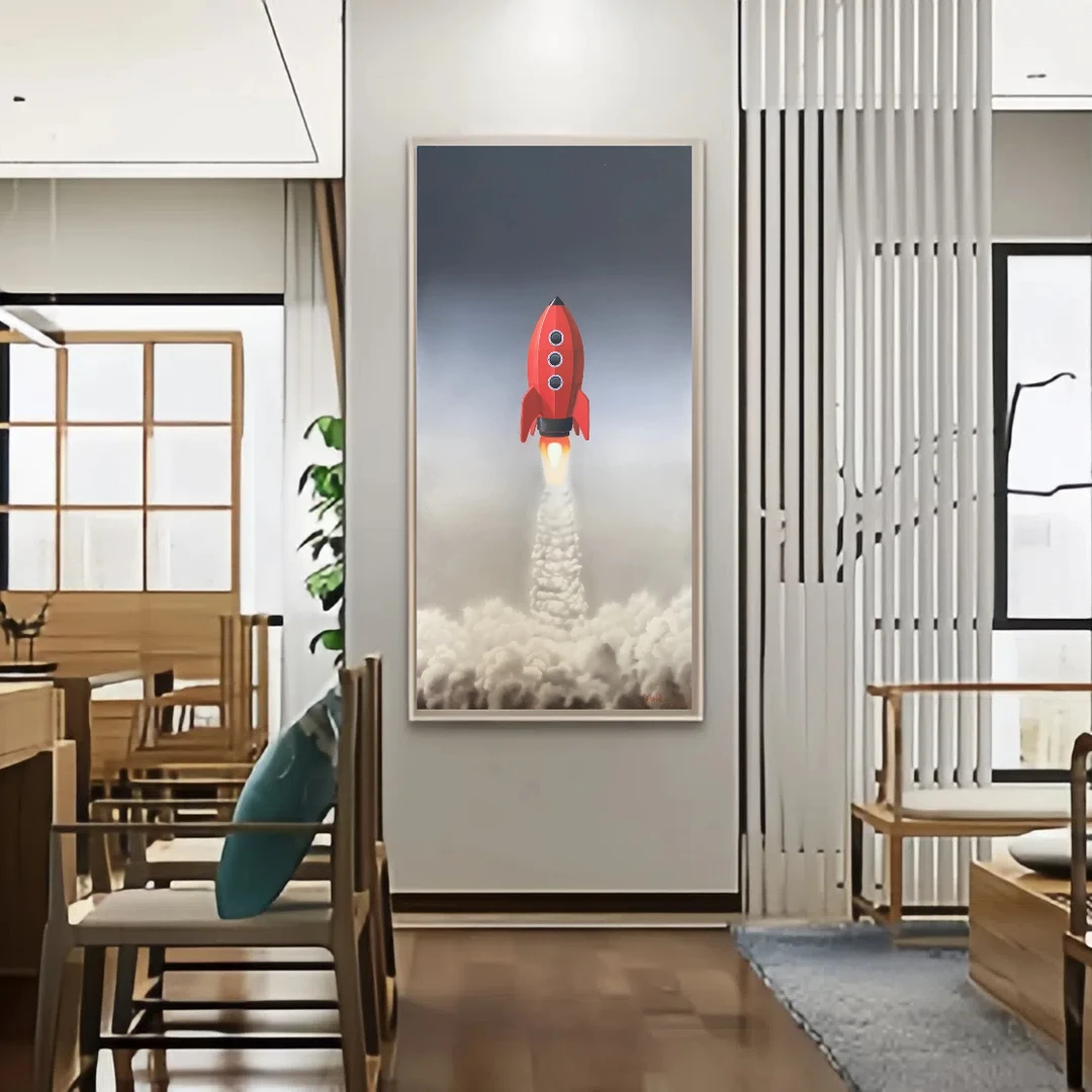 当代艺术收藏《空No.89》艺术空间别墅会所