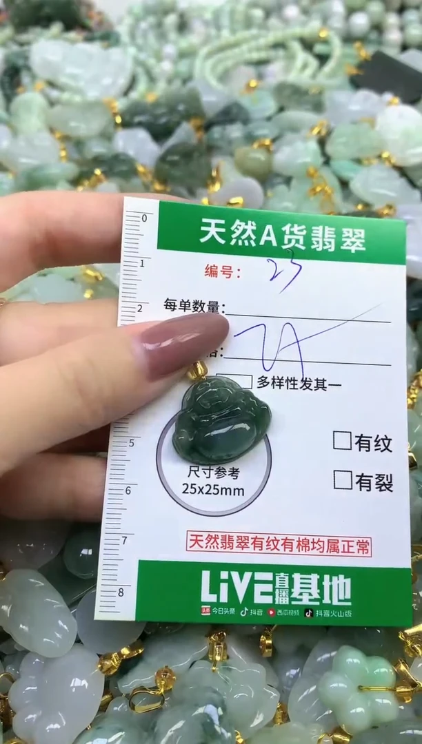 颈饰未镶嵌翡翠纯天然缅甸A货翡翠