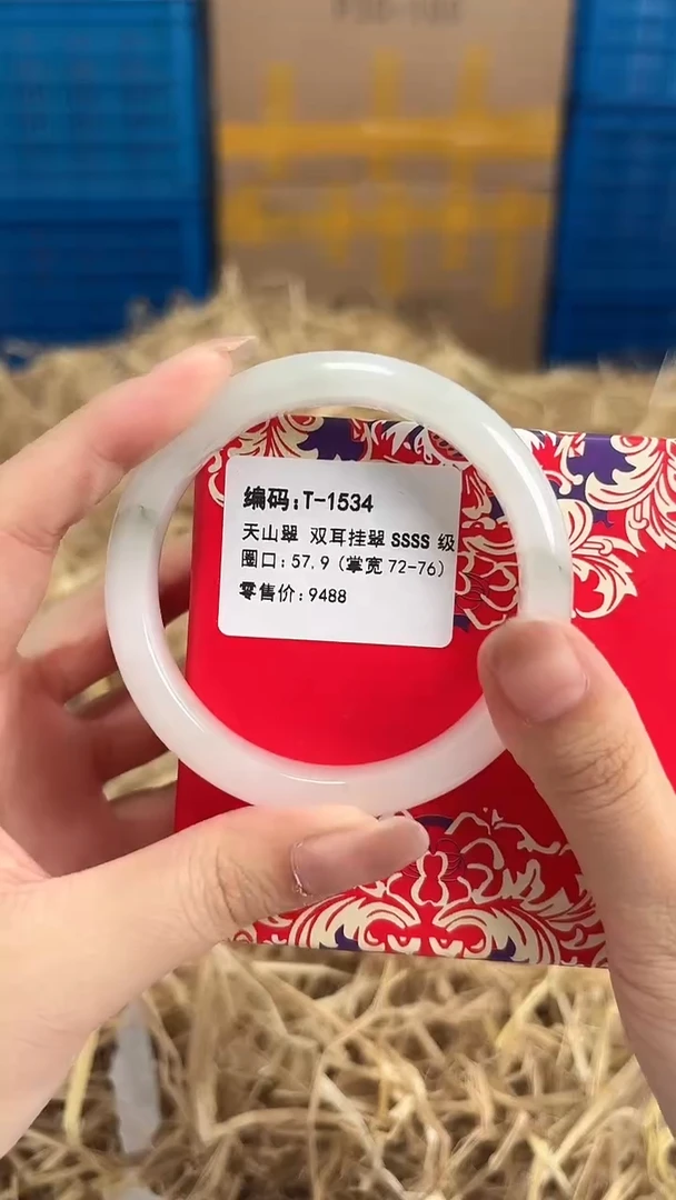 未镶嵌手镯石英质玉T-1534