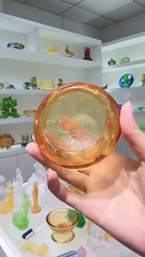 手工艺品琉璃古法琉璃圆满
