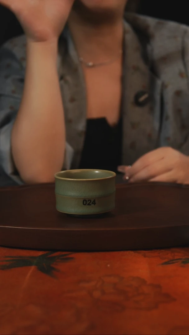杯子柴烧024  汝州原产地原矿仿古老釉