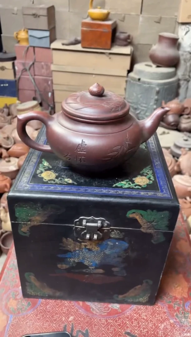 【闪购商品】黄龙山原矿全手紫砂壶
