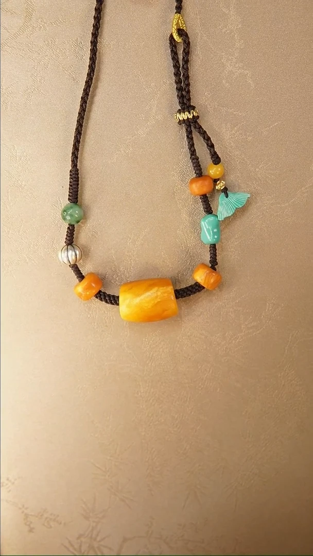 【闪购商品】琥珀颈饰未镶嵌颈饰