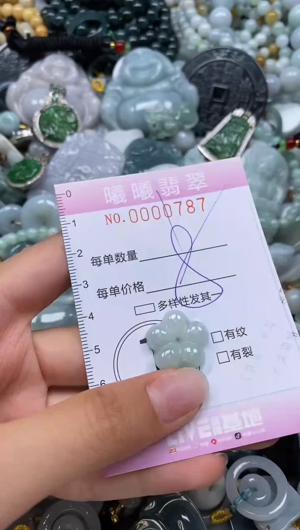 翡翠未镶嵌颈饰闪购0000787