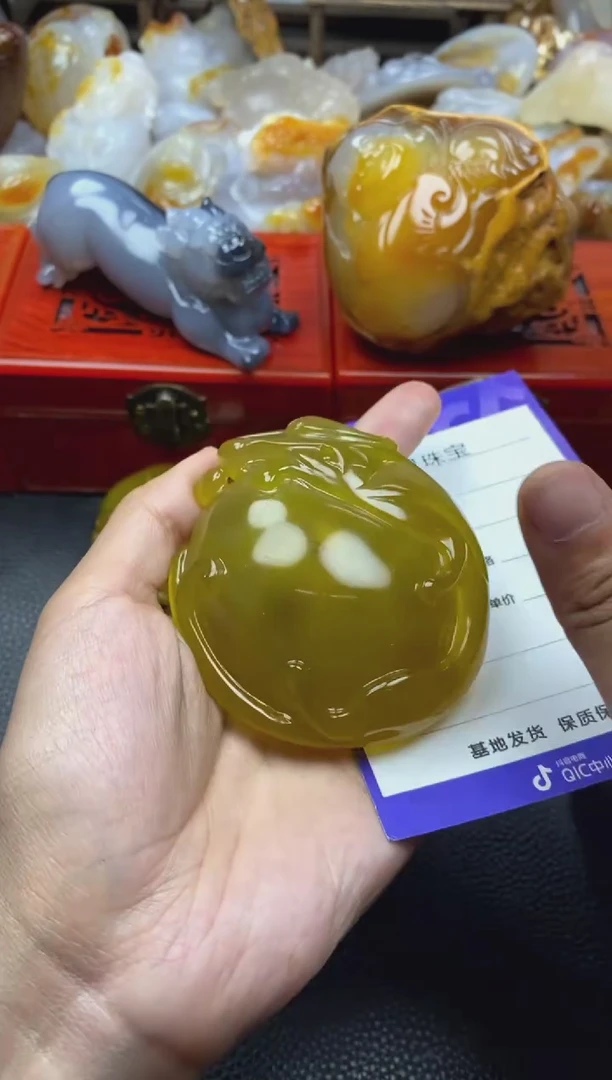 未镶嵌手把玛瑙/玉髓夏*天00