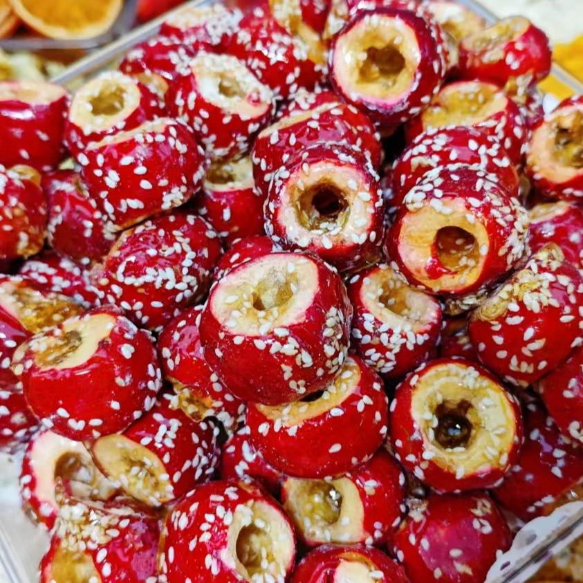 素十记正品冻干山楂脆九块九两百克