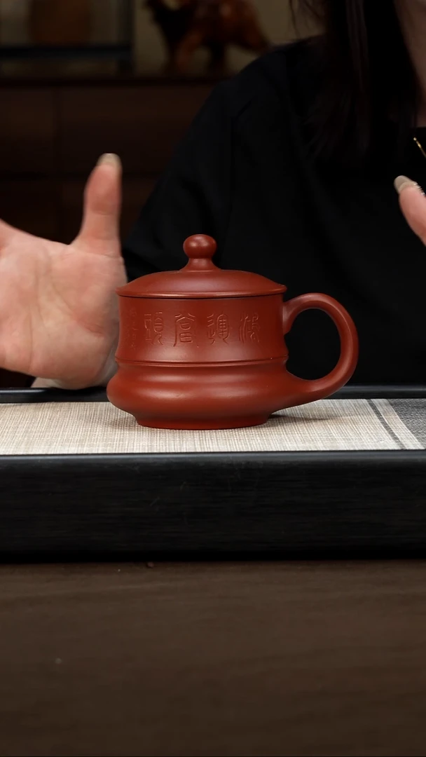 茶壶紫砂【P026】鸿运当头盖杯