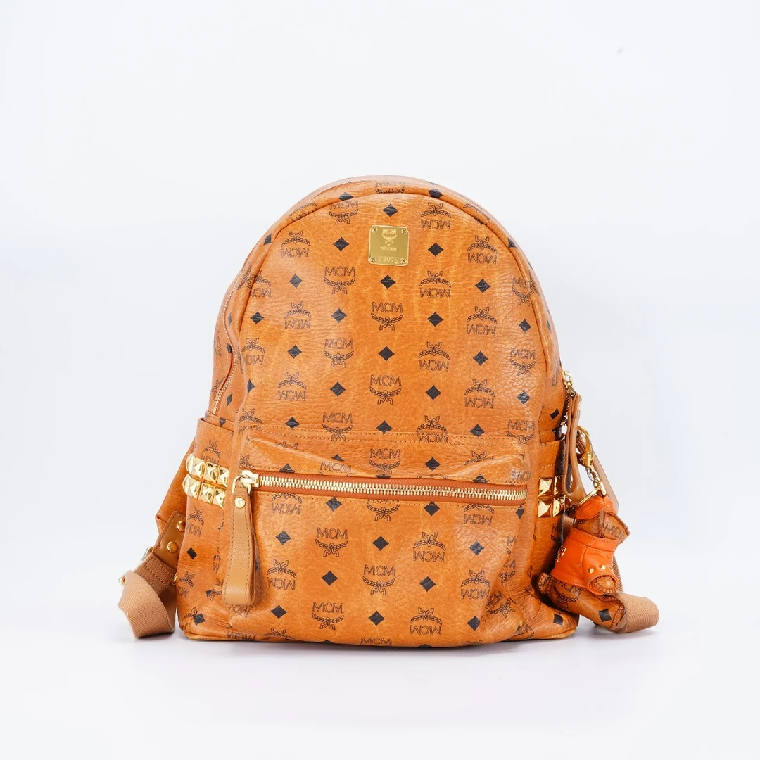 95新 MCM 【春节不打烊】【MCM专属12】MCM 双肩包大号/BG22011561