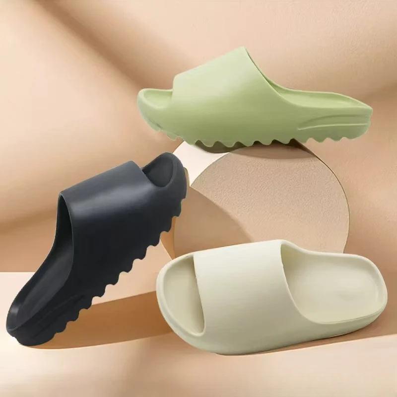 踩屎感居家凉拖时尚运动百搭防室内浴室夏季防滑凉拖外穿厚底