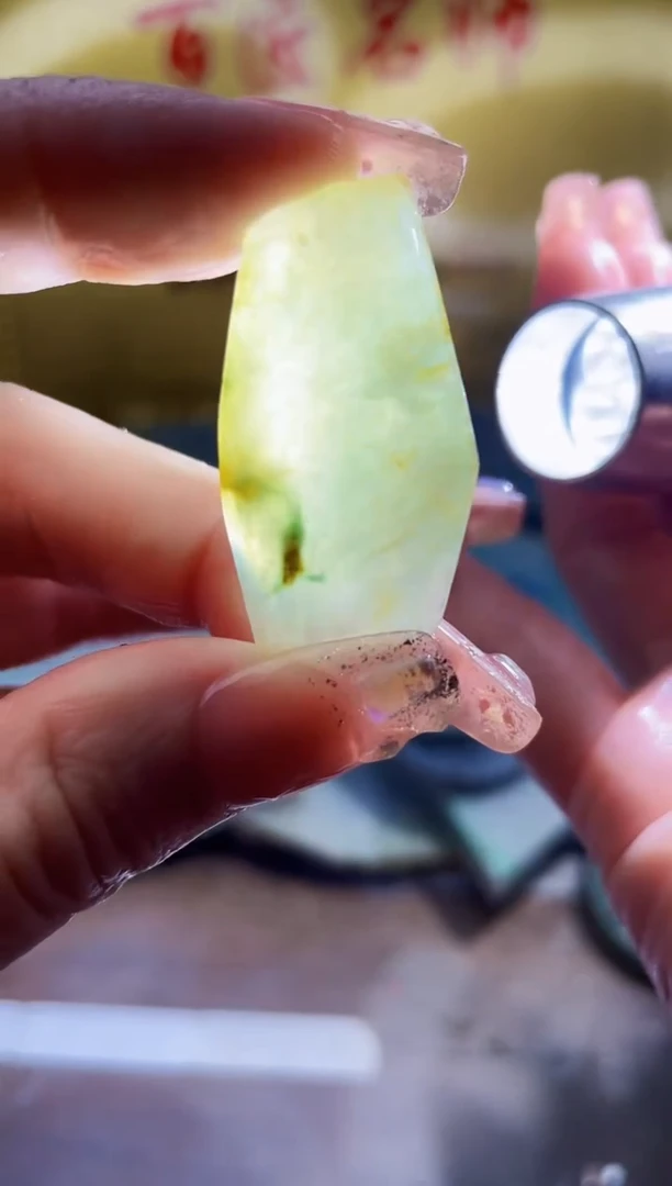 翡翠挂件未镶嵌小梦41