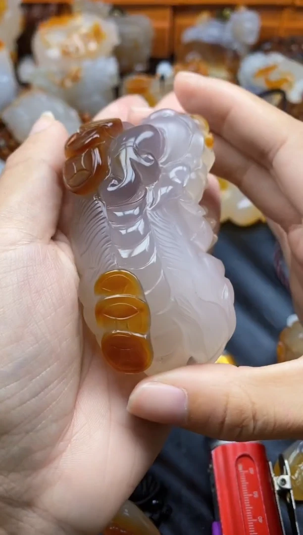 未镶嵌1玛瑙/玉髓天**彩ll