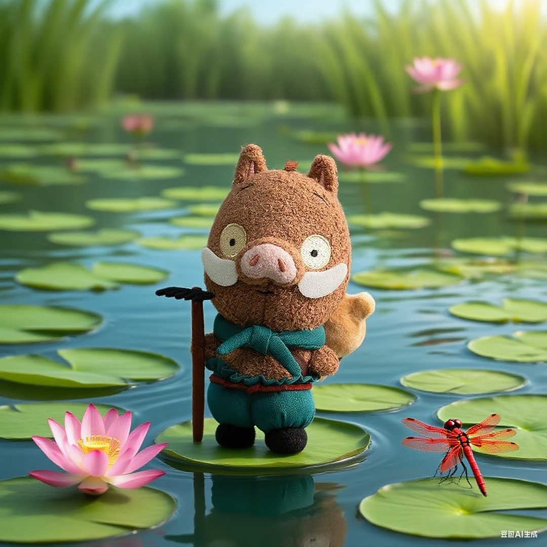 浪浪山小妖怪周边包包书包挂件玩偶公仔男女可爱毛绒玩具_