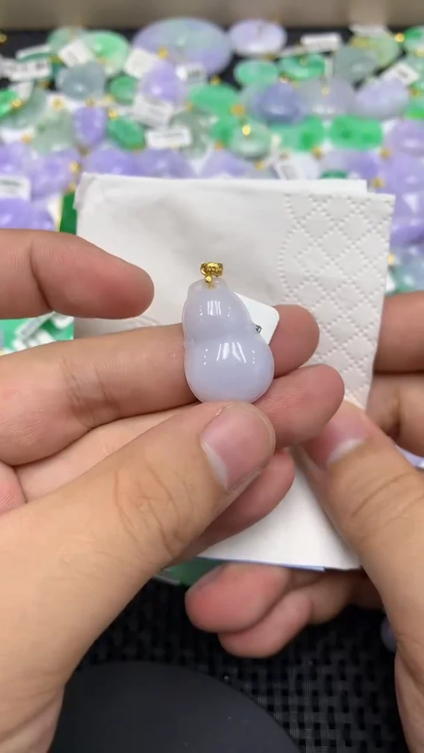 颈饰未镶嵌翡翠天然缅甸翡翠A货