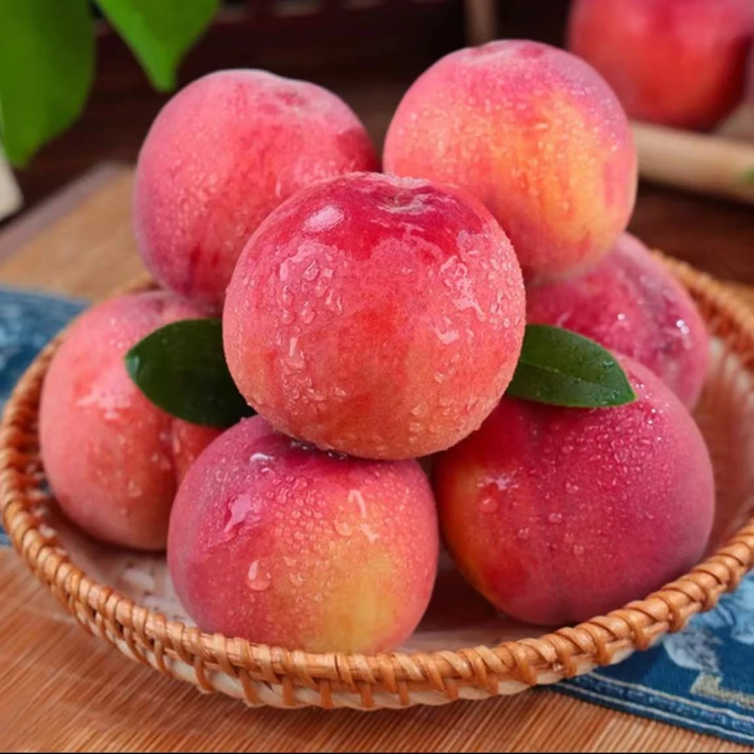 顺丰包邮V 四川脆桃水蜜桃一桃两吃 产地发货  甜脆好吃